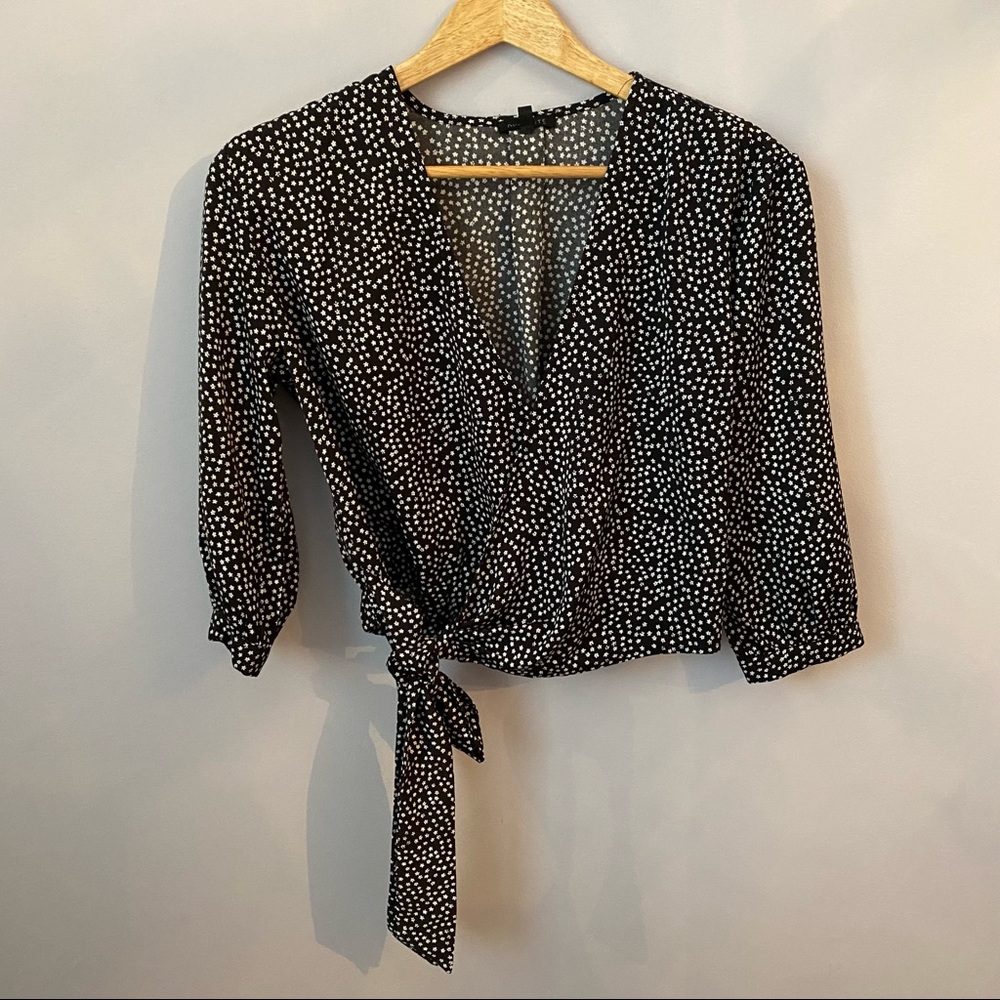 Dynamite floral tie top